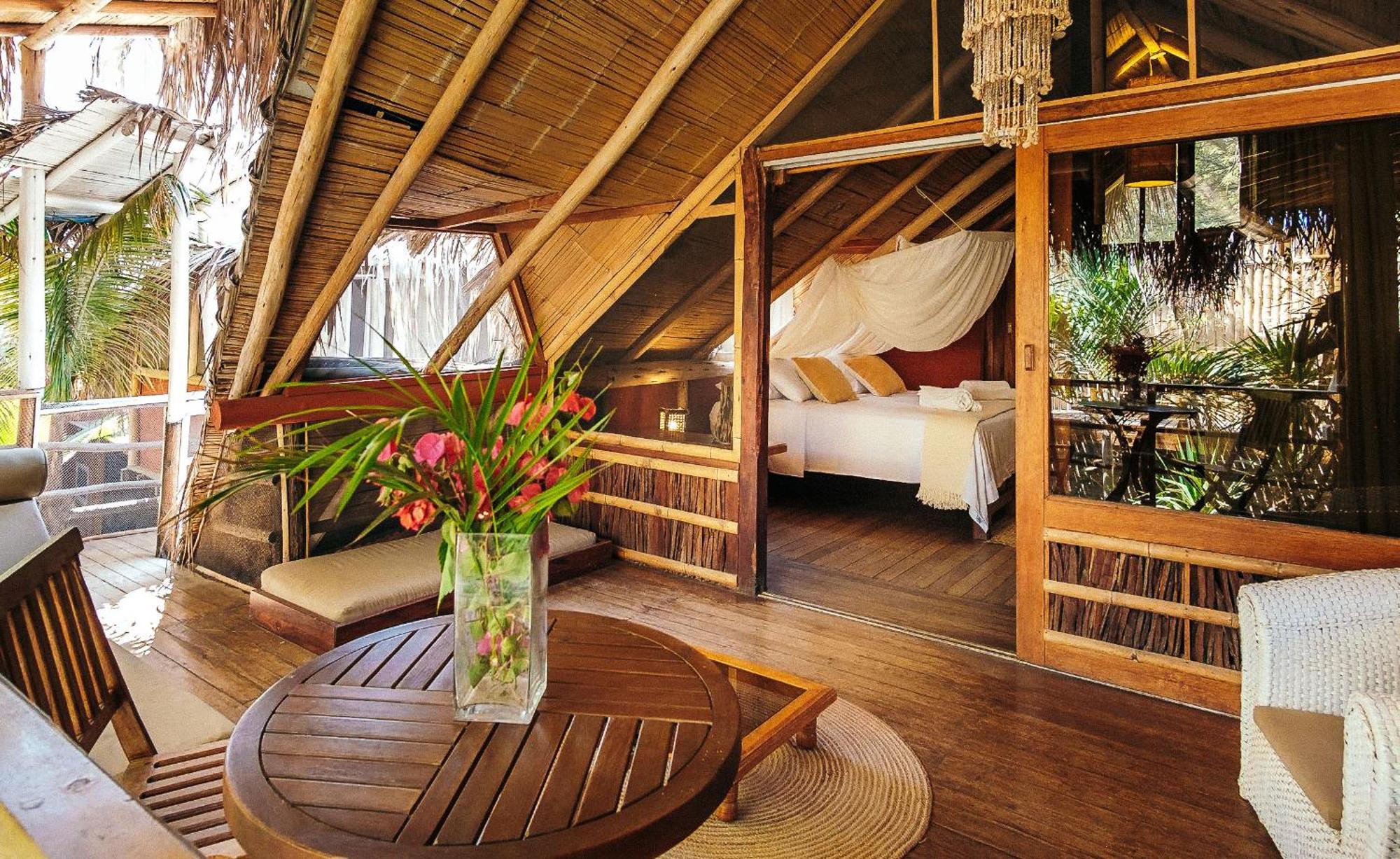 La Maison Eco House & Yoga Máncora Eksteriør bilde
