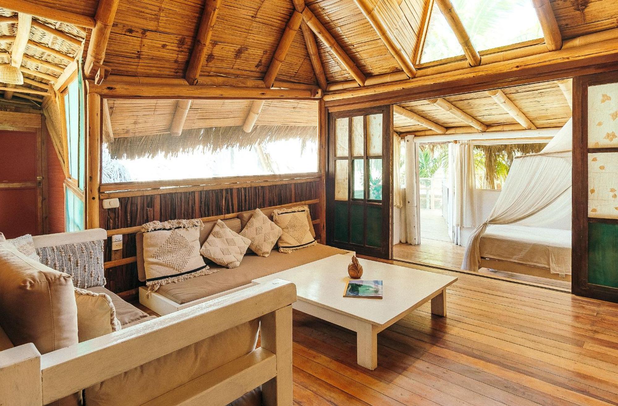 La Maison Eco House & Yoga Máncora Eksteriør bilde